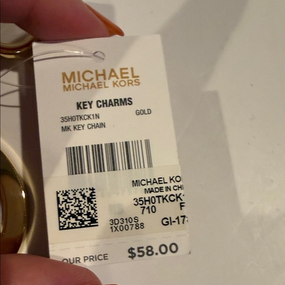 Michael Kors Gold Bag Charm/Keychain - Picture 6 of 7